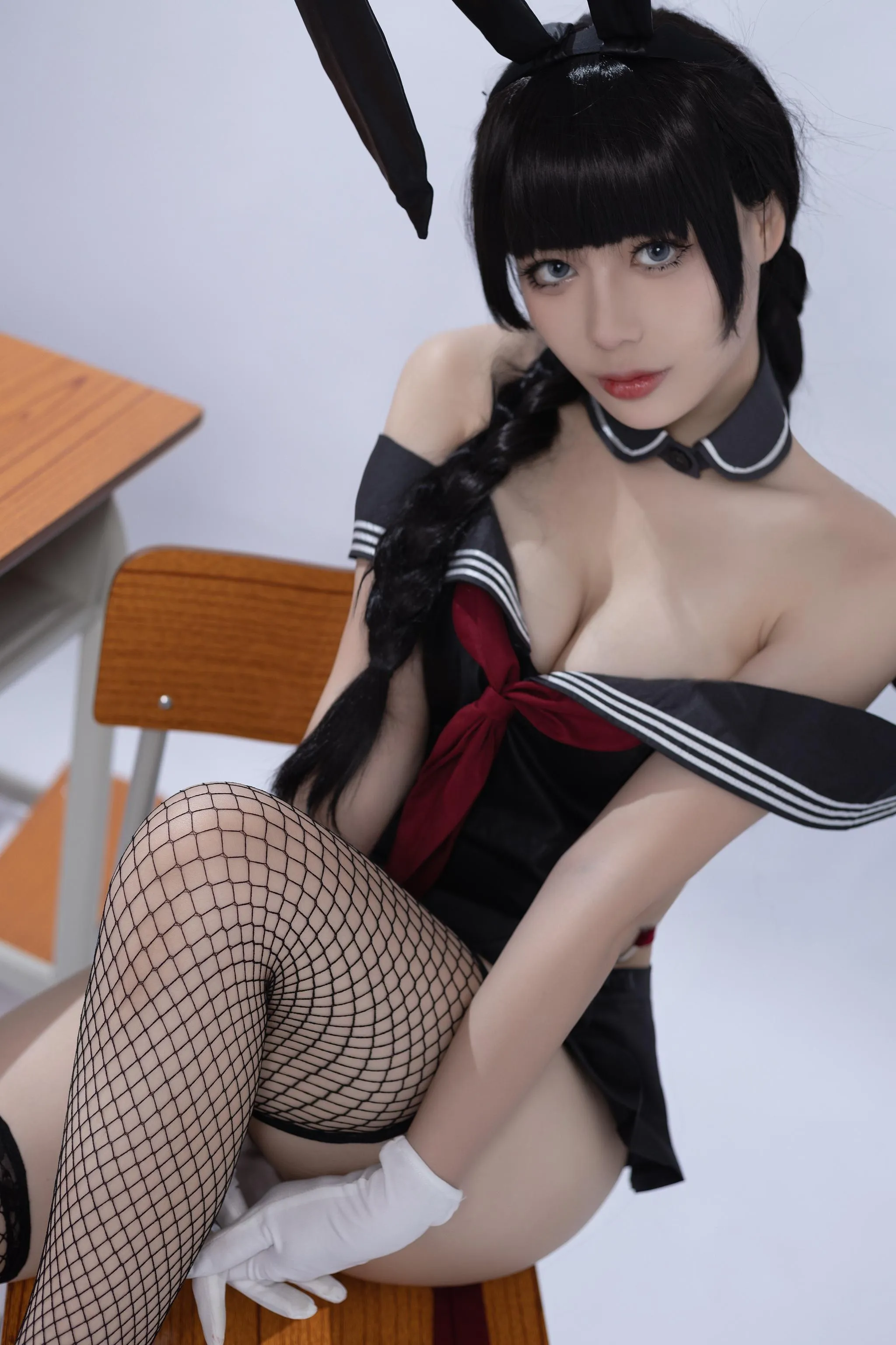 九言 – NO.002 卯月桃子 [33P]插图1